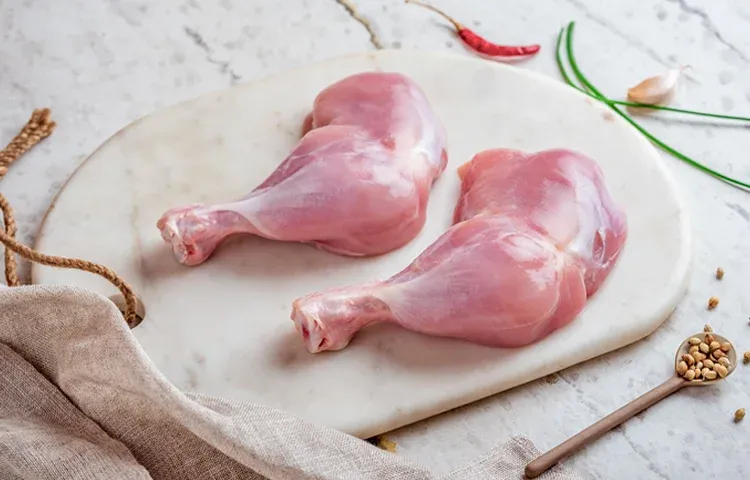 Chicken Leg Quarters Skin Off