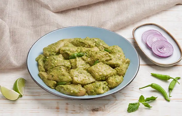 Green Mirchi Marination