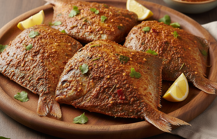 Pomfret Marination